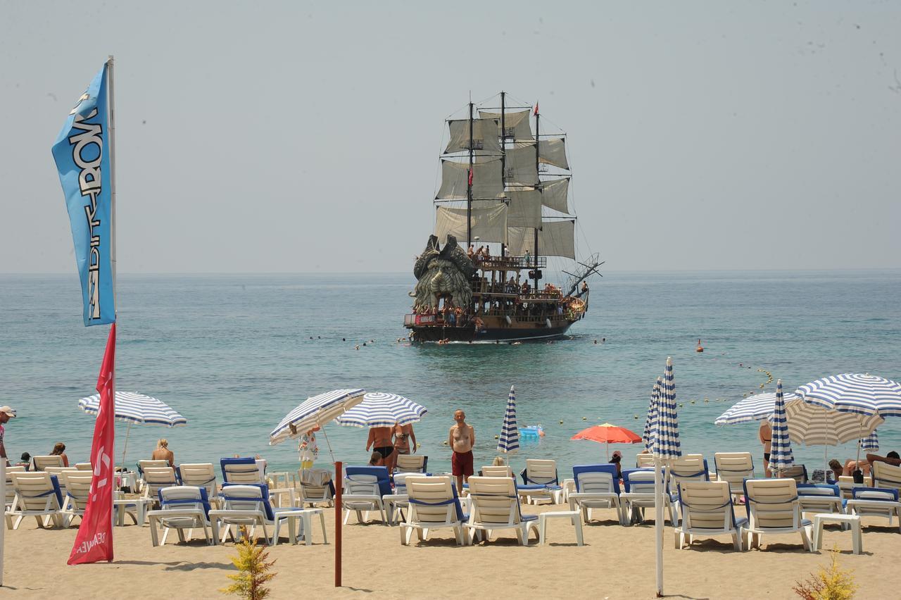 Akman Beach Apart Otel Alanya Ngoại thất bức ảnh