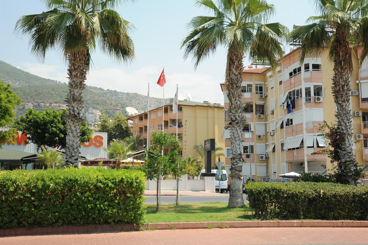 Akman Beach Apart Otel Alanya Ngoại thất bức ảnh